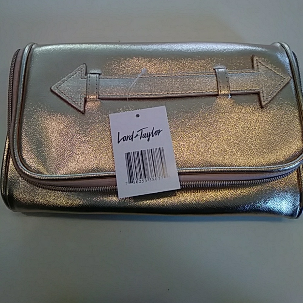 Rose Gold Makeup Bag